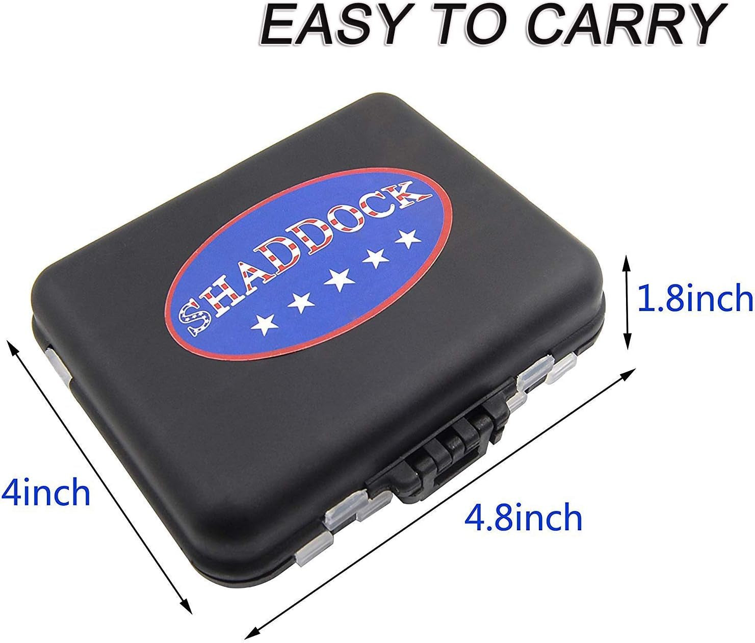 Fishing Accessories Tackle Kit Box- 273 Sinker Weights Crossline Barrel Swivel Snap Hooks Sinker Slides Fishing Bead with Tackle Box