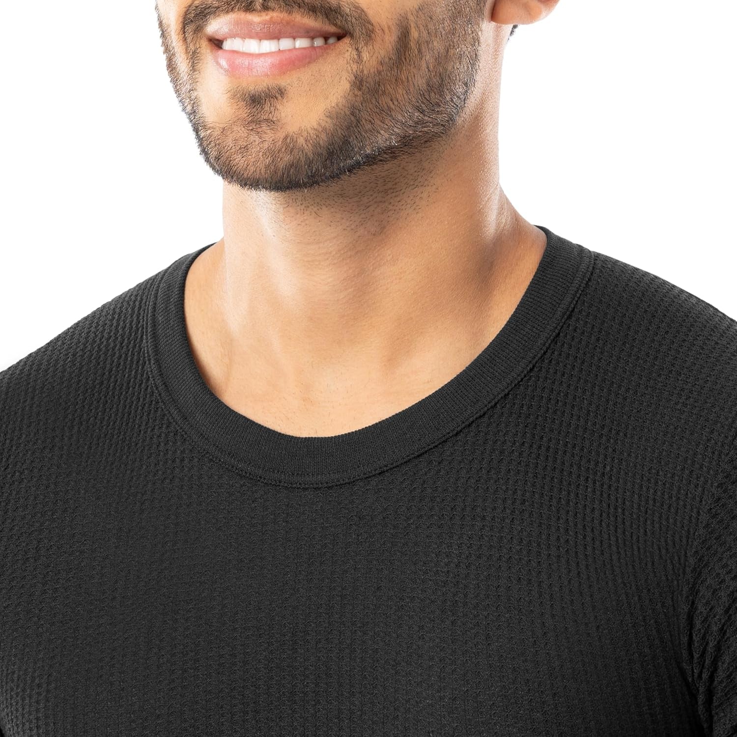 Men'S Traditional Waffle Thermal Underwear Long Sleeve Shirt
